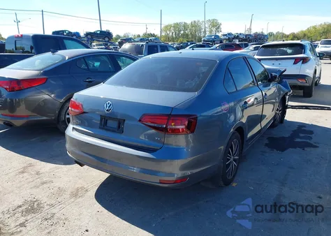 2018 Volkswagen Jetta 1.4T Se/1.4T Wolfsburg Edition from USA, damaged, VIN 3VWDB7AJ4JM240451